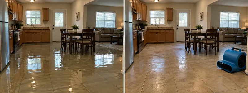 Conceptual before-and-after water extraction near Goose Creek