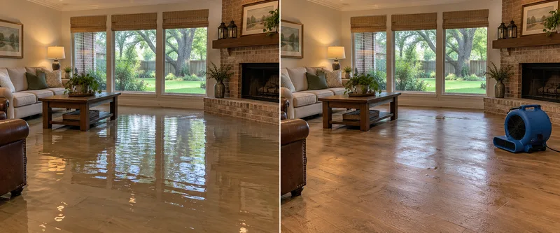 Conceptual before-and-after water extraction near Lakewood